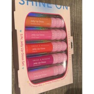 NEW Smoke & Mirrors Shine On Jelly Lip Gloss 5-Piece Set
